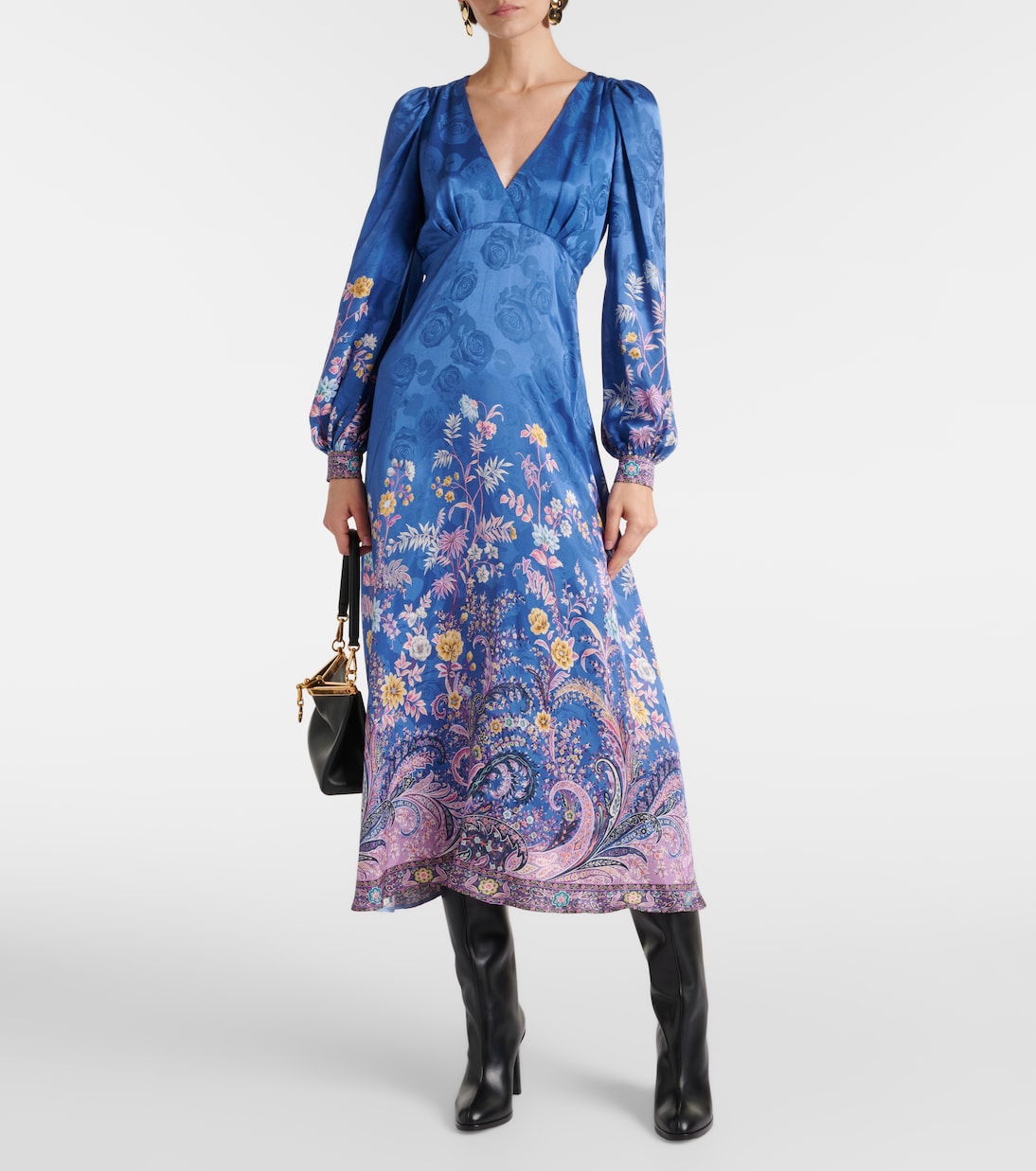 Robe midi à motif cachemire | Etro