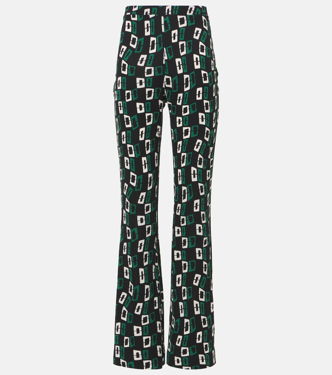 Pantalones flared Brooklyn de jersey | Diane von Furstenberg