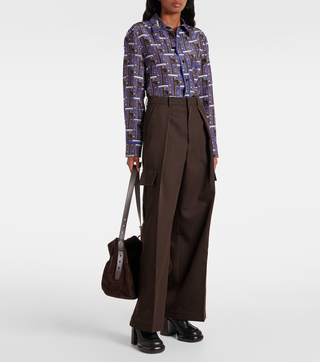 Wool cargo pants | Burberry