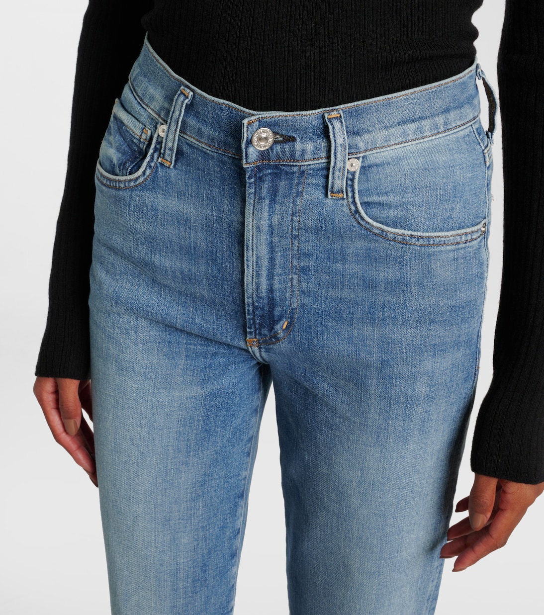 Caia high-rise straight jeans | Citizens of Humanity