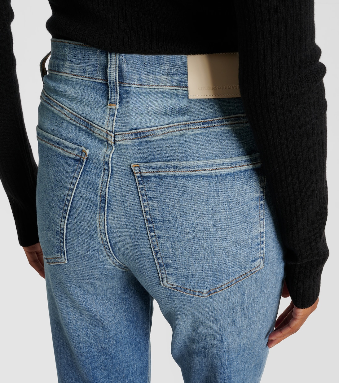Caia high-rise straight jeans | Citizens of Humanity