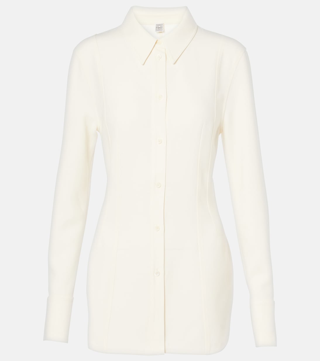 Bluse aus Satin | Toteme