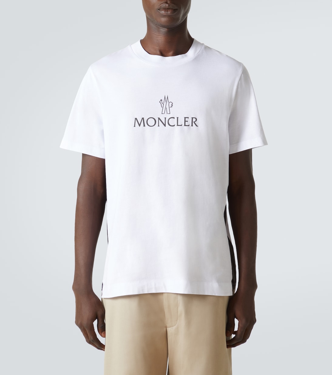 Camiseta en jersey de algodón con logo | Moncler