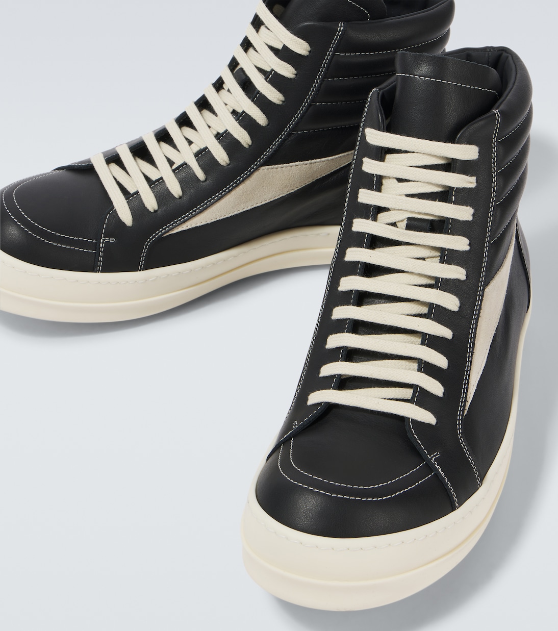 High-Top Sneakers Vintage Sneaks High aus Leder | Rick Owens