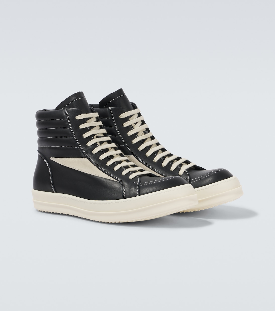 High-Top Sneakers Vintage Sneaks High aus Leder | Rick Owens