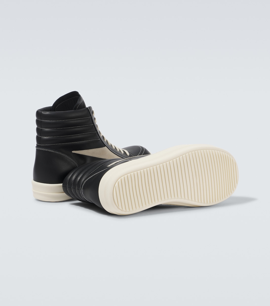 High-Top Sneakers Vintage Sneaks High aus Leder | Rick Owens