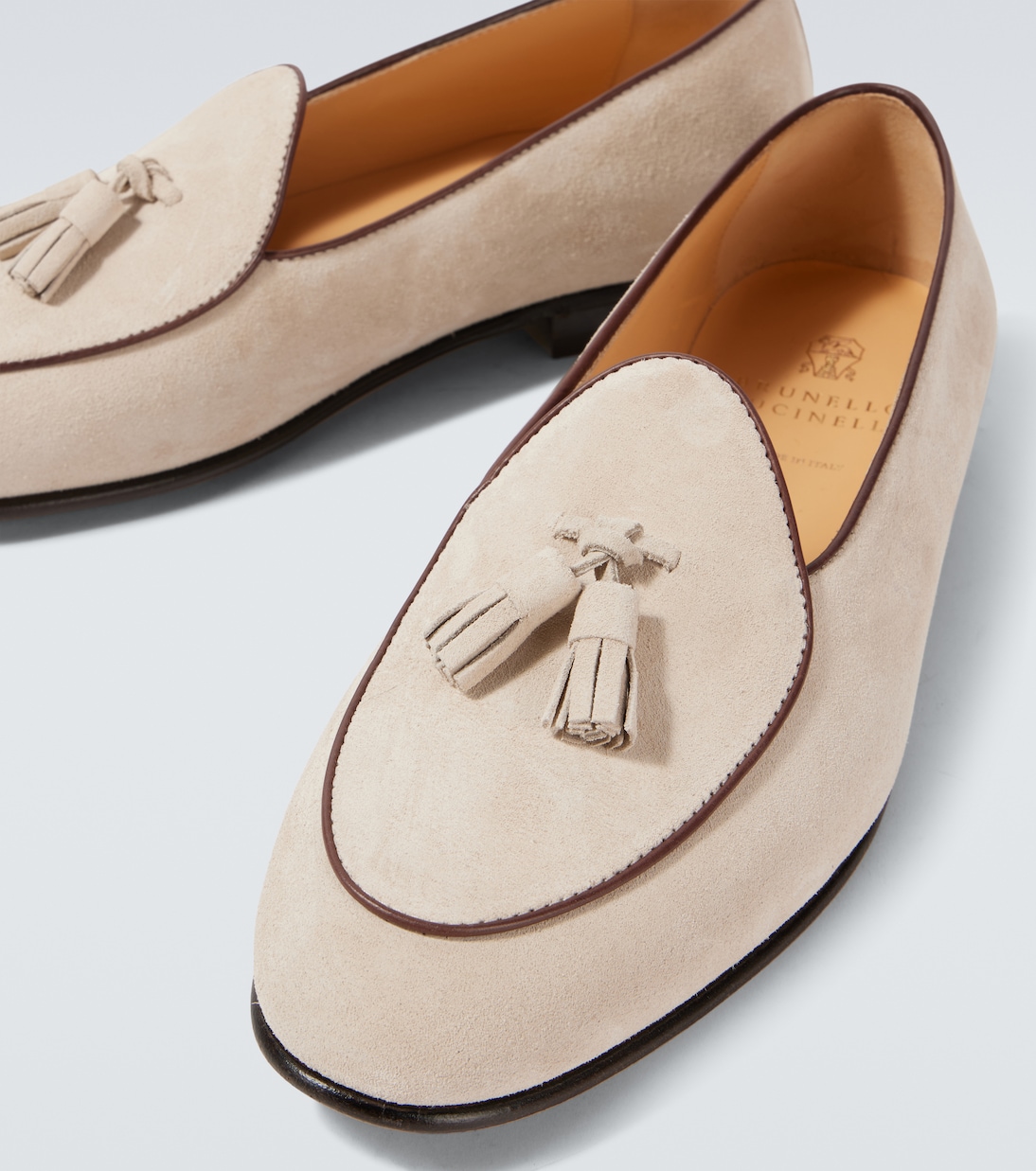 Mocassins en daim | Brunello Cucinelli