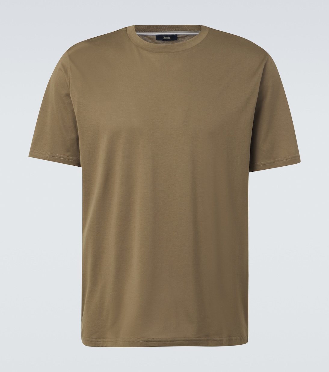 Camiseta en jersey de algodón | Herno