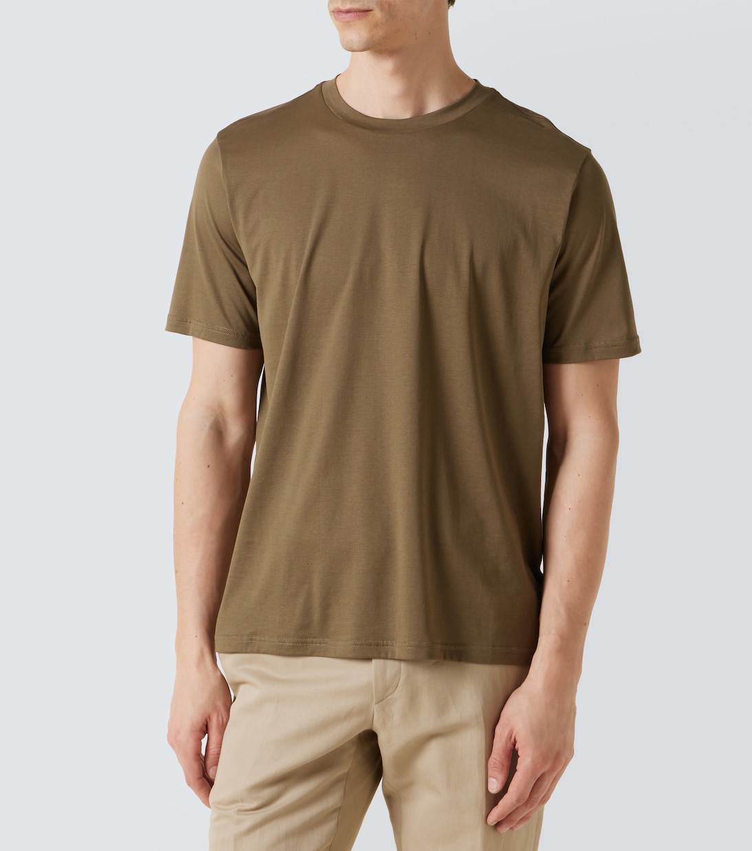 Camiseta en jersey de algodón | Herno