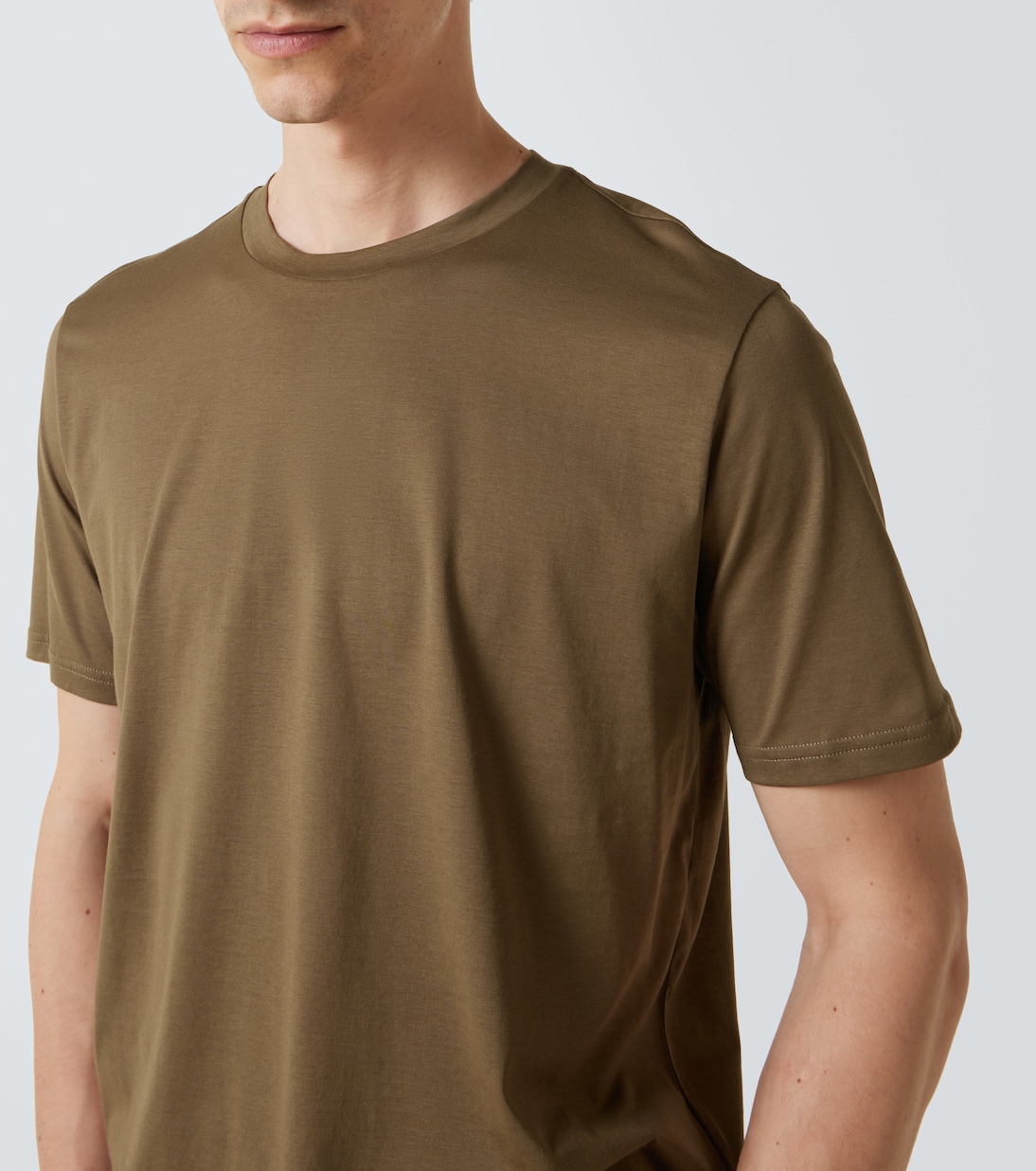Camiseta en jersey de algodón | Herno