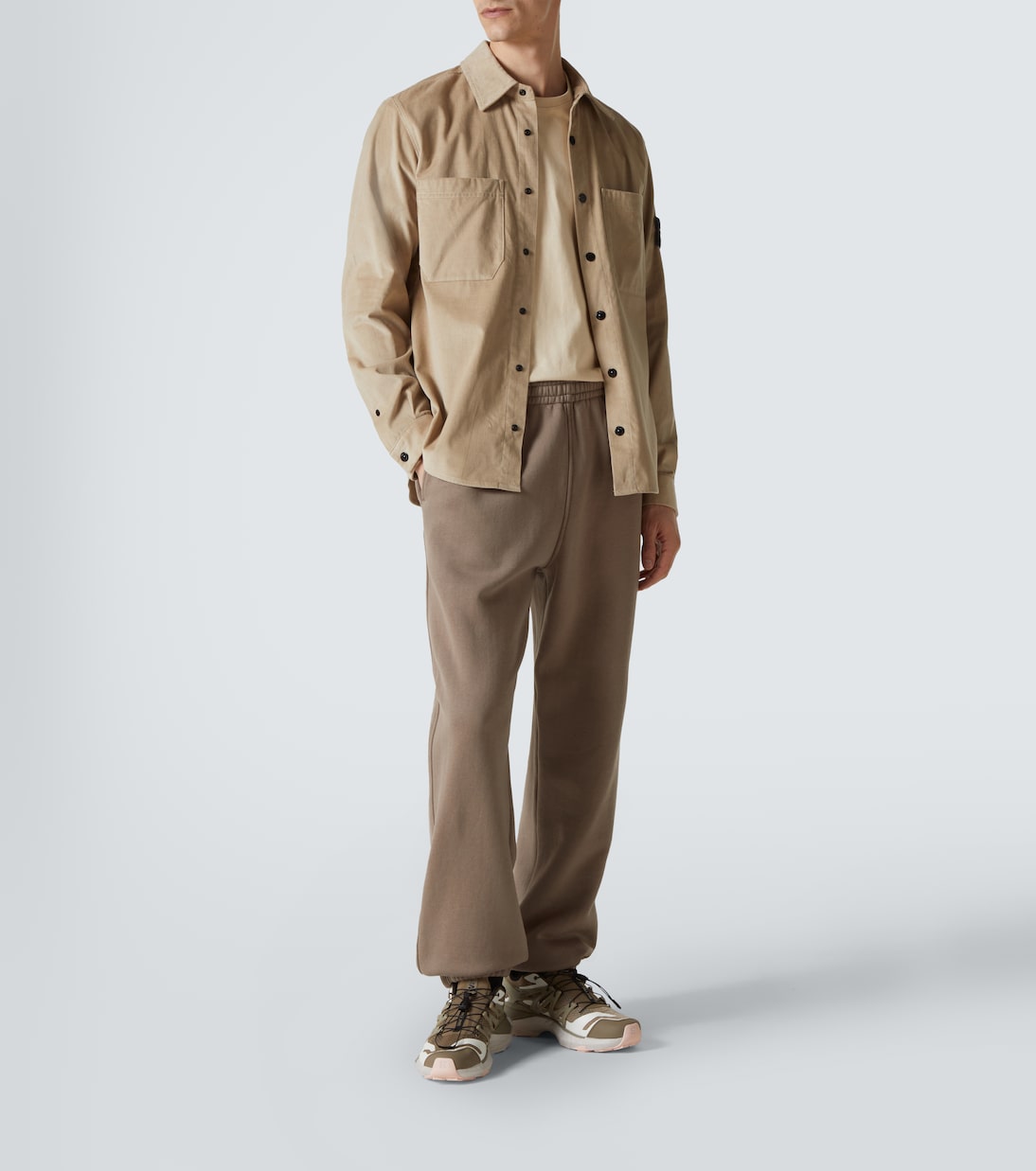 Hemd Compass aus Baumwoll-Cord | Stone Island