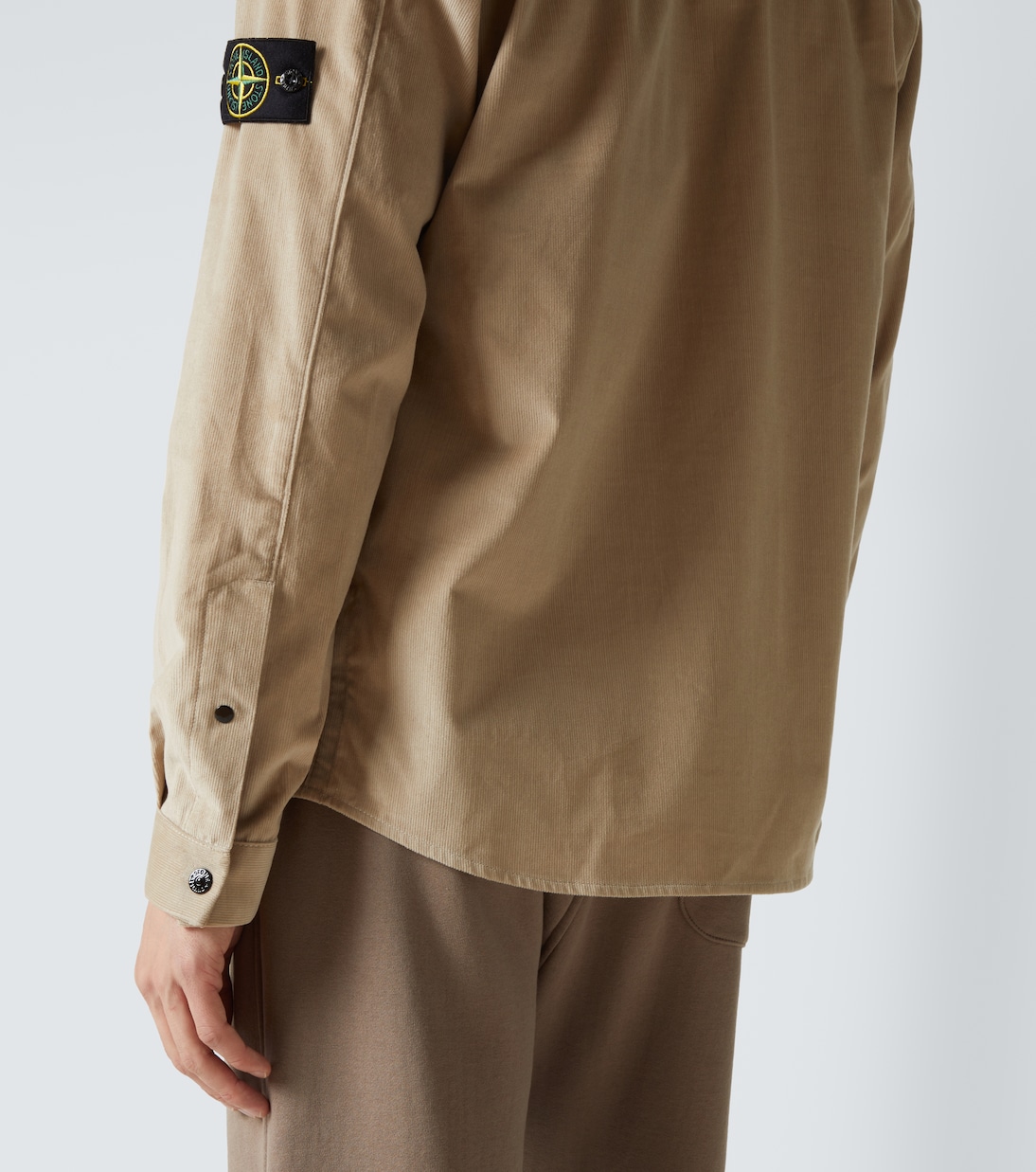 Hemd Compass aus Baumwoll-Cord | Stone Island