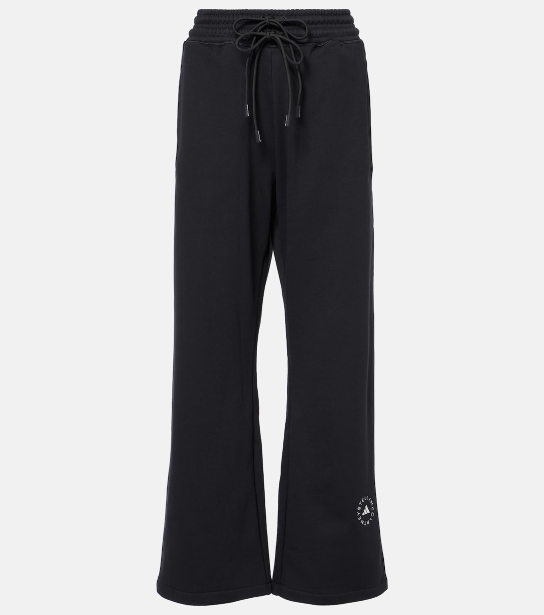 High-Rise-Jogginghose aus Baumwolle | Adidas by Stella McCartney