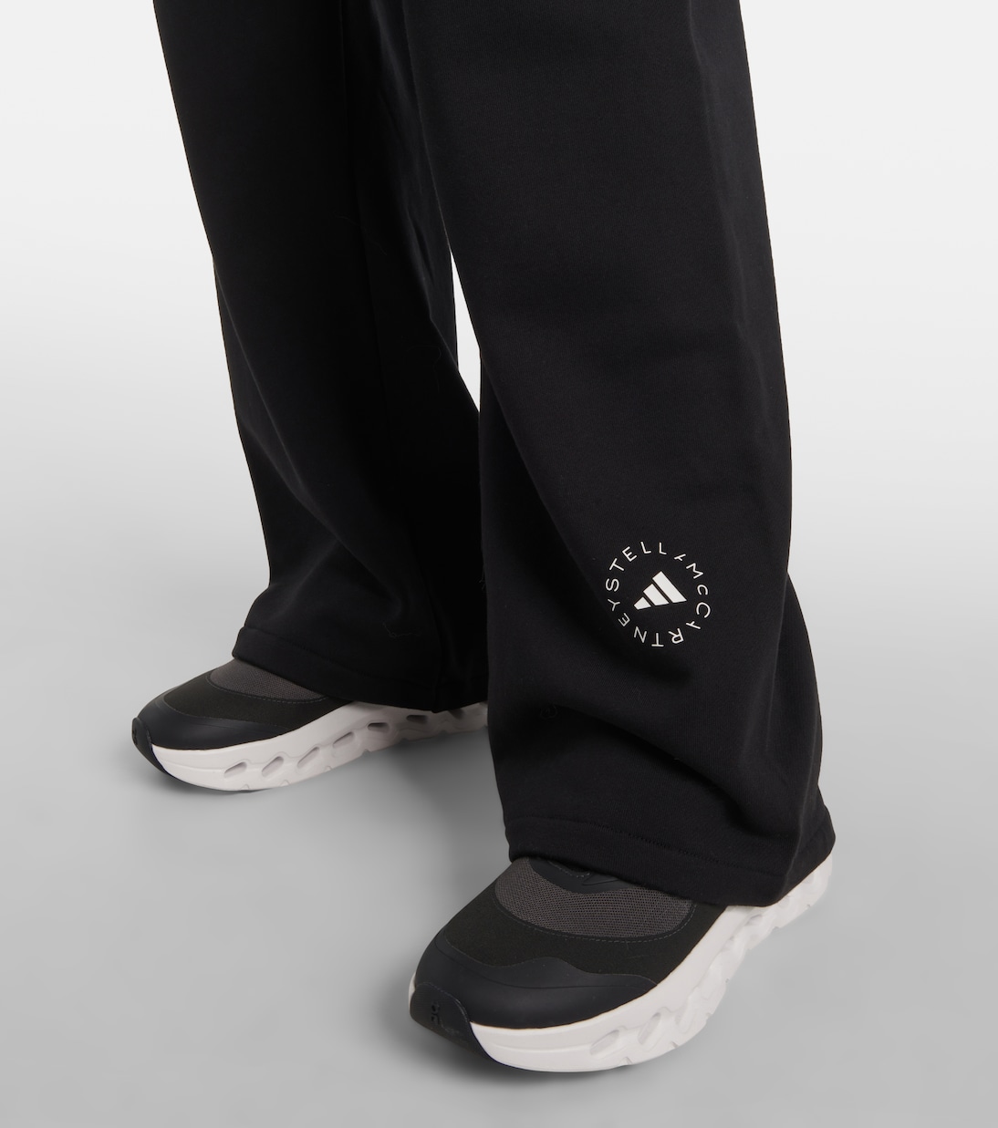 High-Rise-Jogginghose aus Baumwolle | Adidas by Stella McCartney
