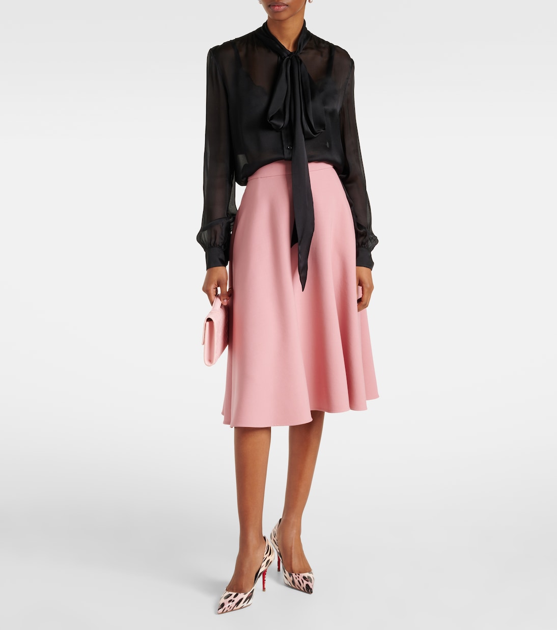 Pumps Miss Z 80 in vernice con stampa | Christian Louboutin