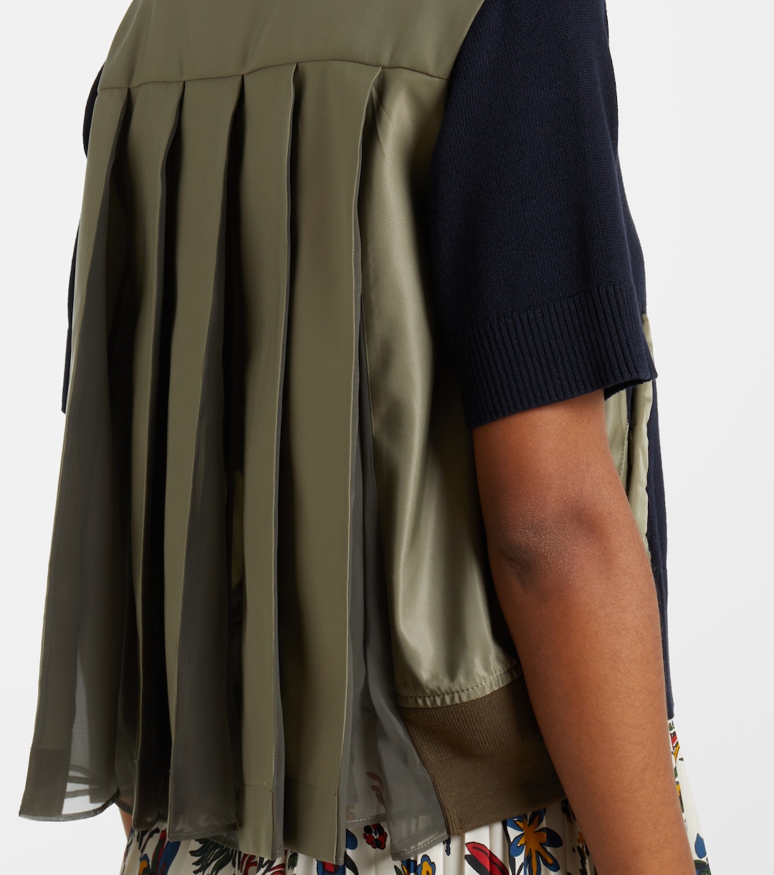 Camiseta en mezcla de algodón | Sacai