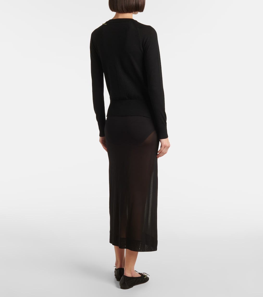 Embellished wool and silk cardigan | Simone Rocha