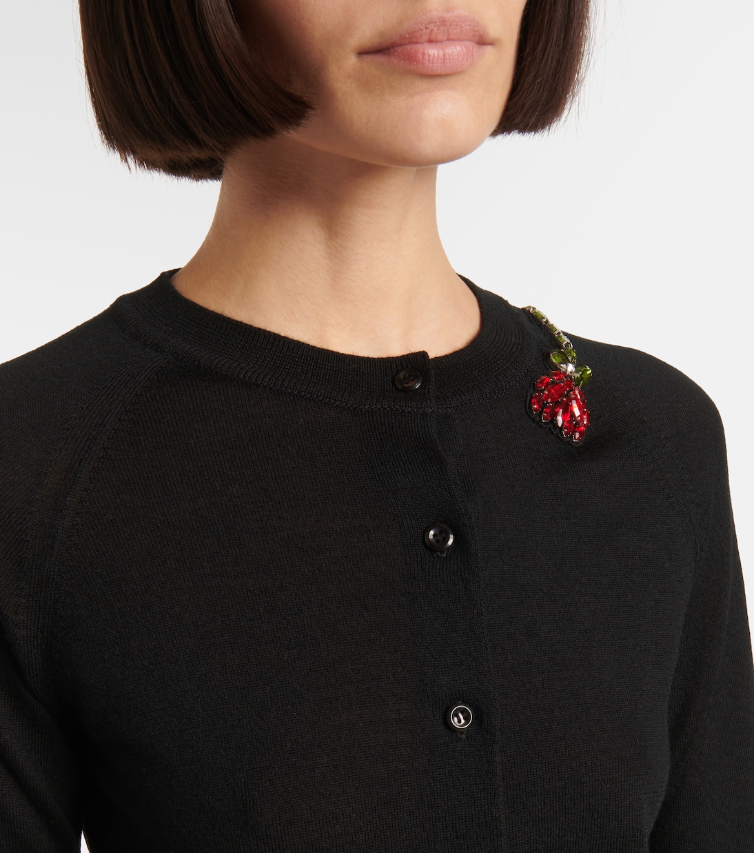 Embellished wool and silk cardigan | Simone Rocha