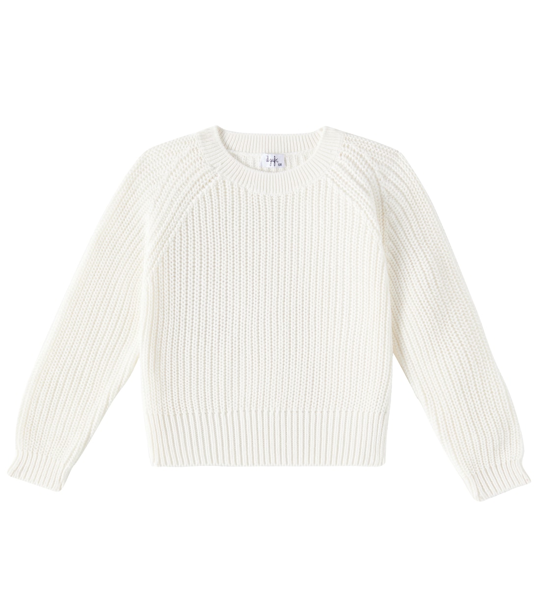 Pullover in cotone a coste | Il Gufo