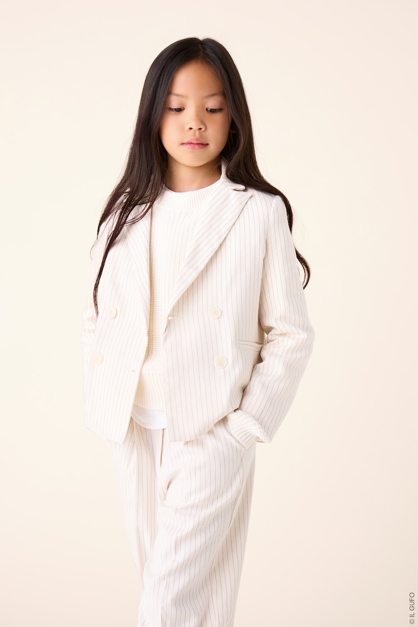 Pullover in cotone a coste | Il Gufo