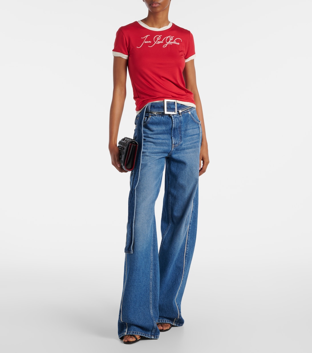 Printed jersey T-shirt | Jean Paul Gaultier