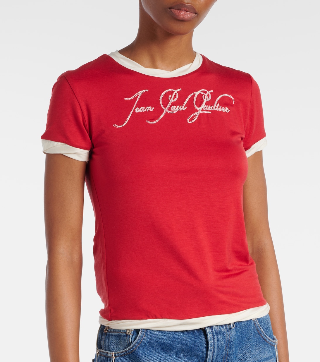 Printed jersey T-shirt | Jean Paul Gaultier