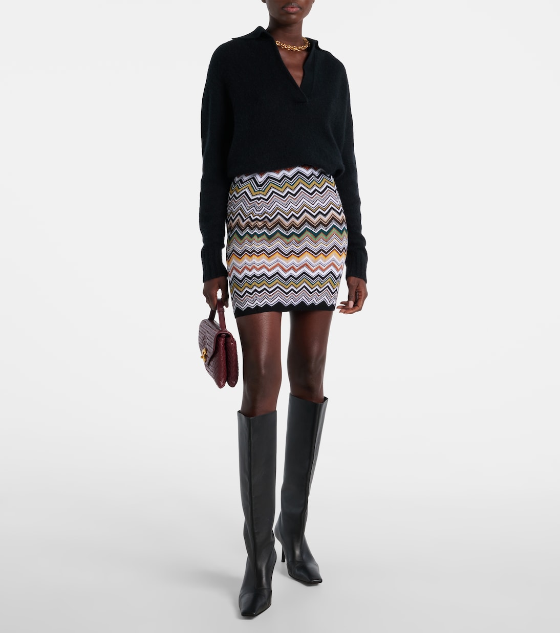 Zigzag miniskirt | Missoni