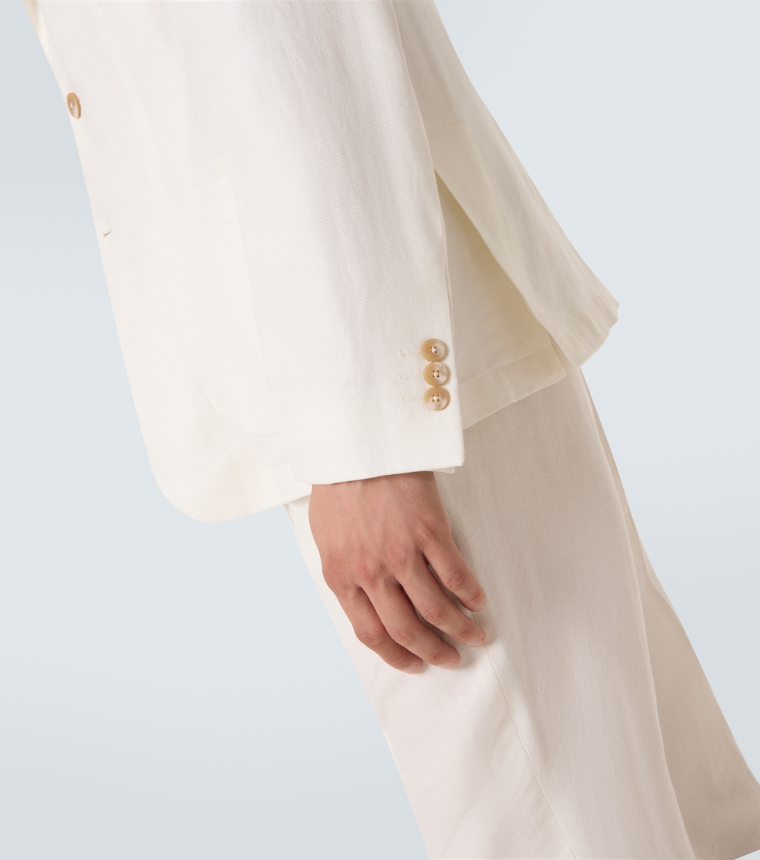 Pantalon droit Affonso en lin | Frescobol Carioca