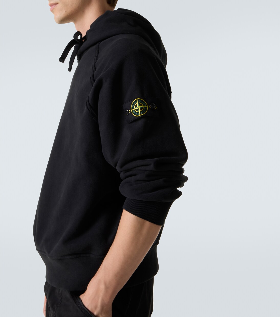Compass cotton hoodie | Stone Island
