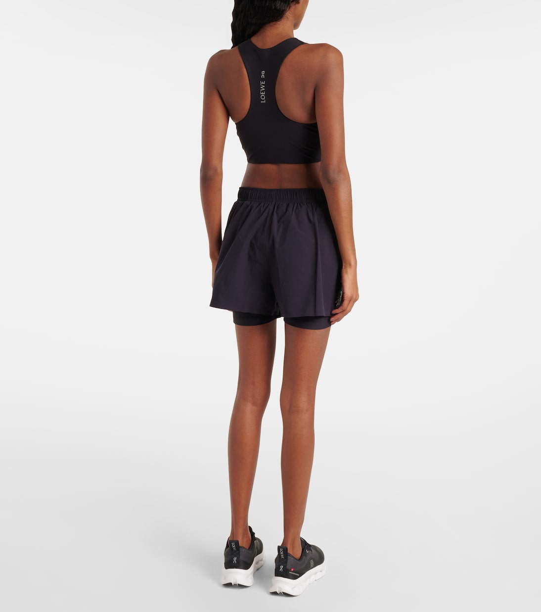 x On sujetador deportivo con logo | Loewe