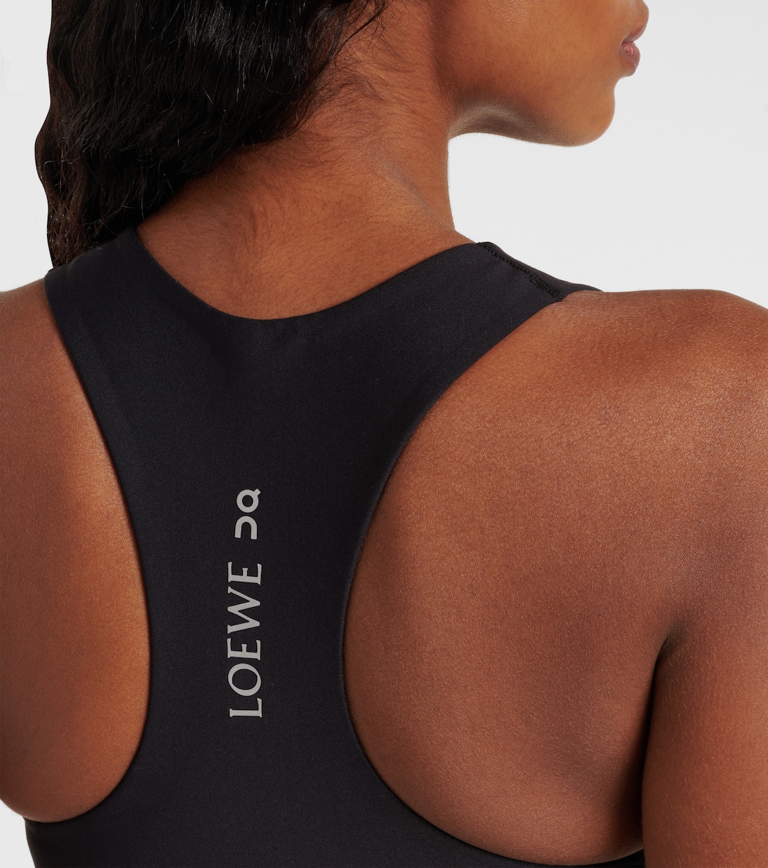 x On sujetador deportivo con logo | Loewe