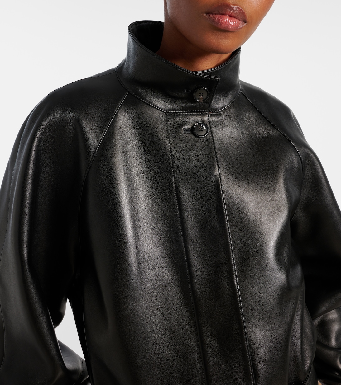 Cropped-Lederjacke  | Loewe