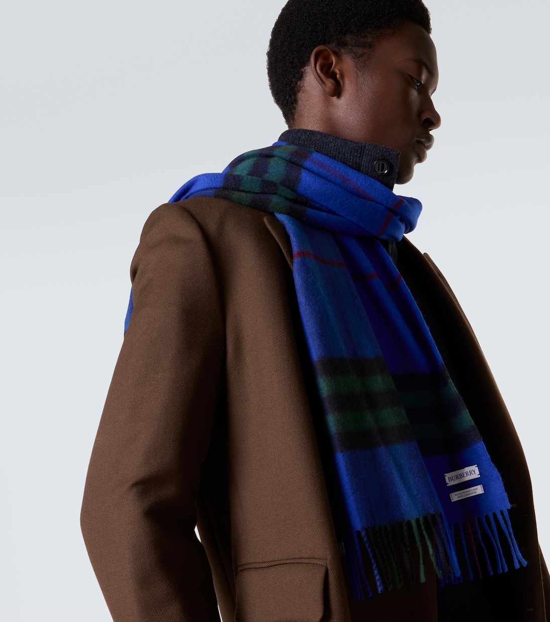 Giant Check cashmere scarf | Burberry