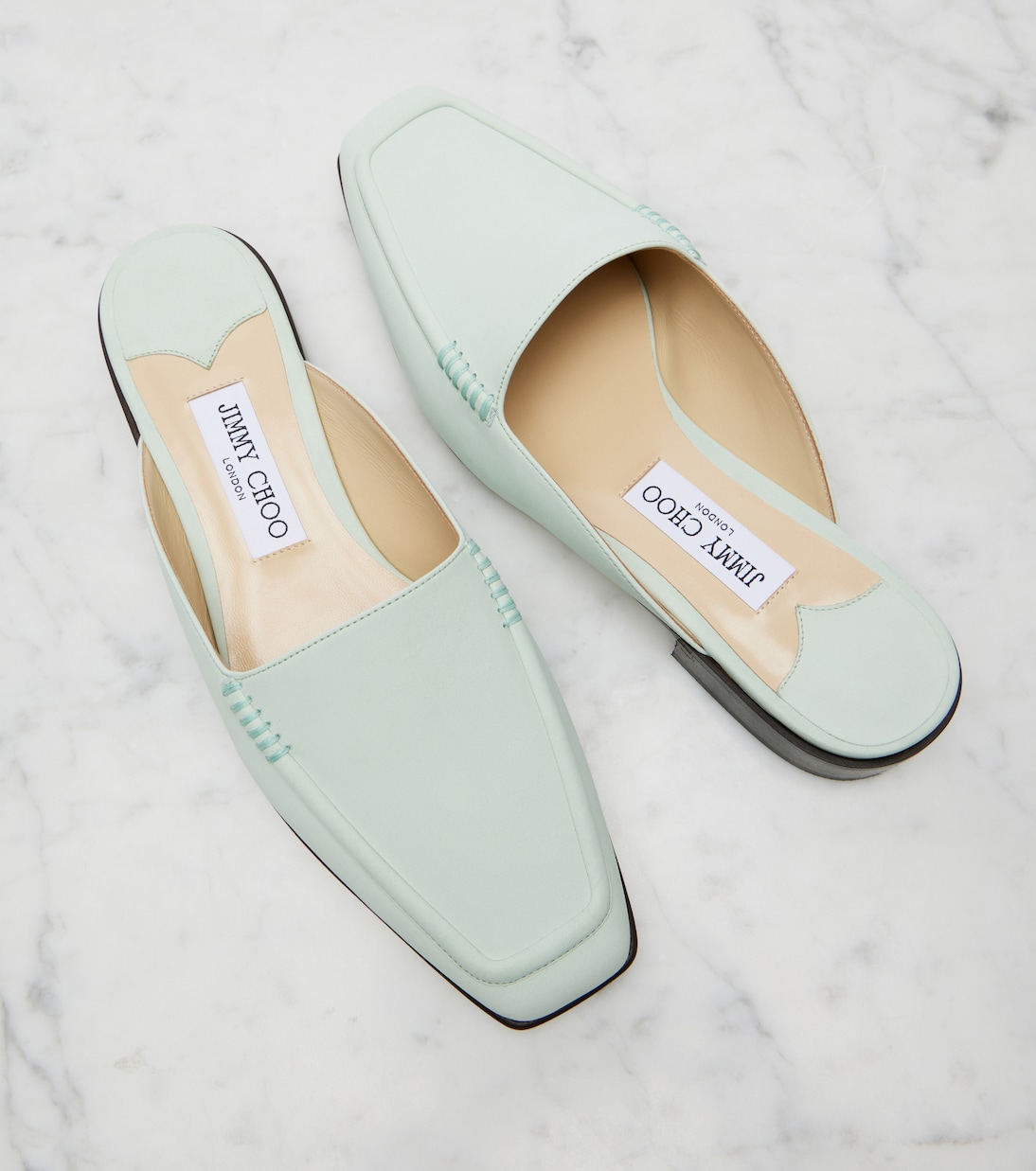 Mules Slide de piel | Jimmy Choo