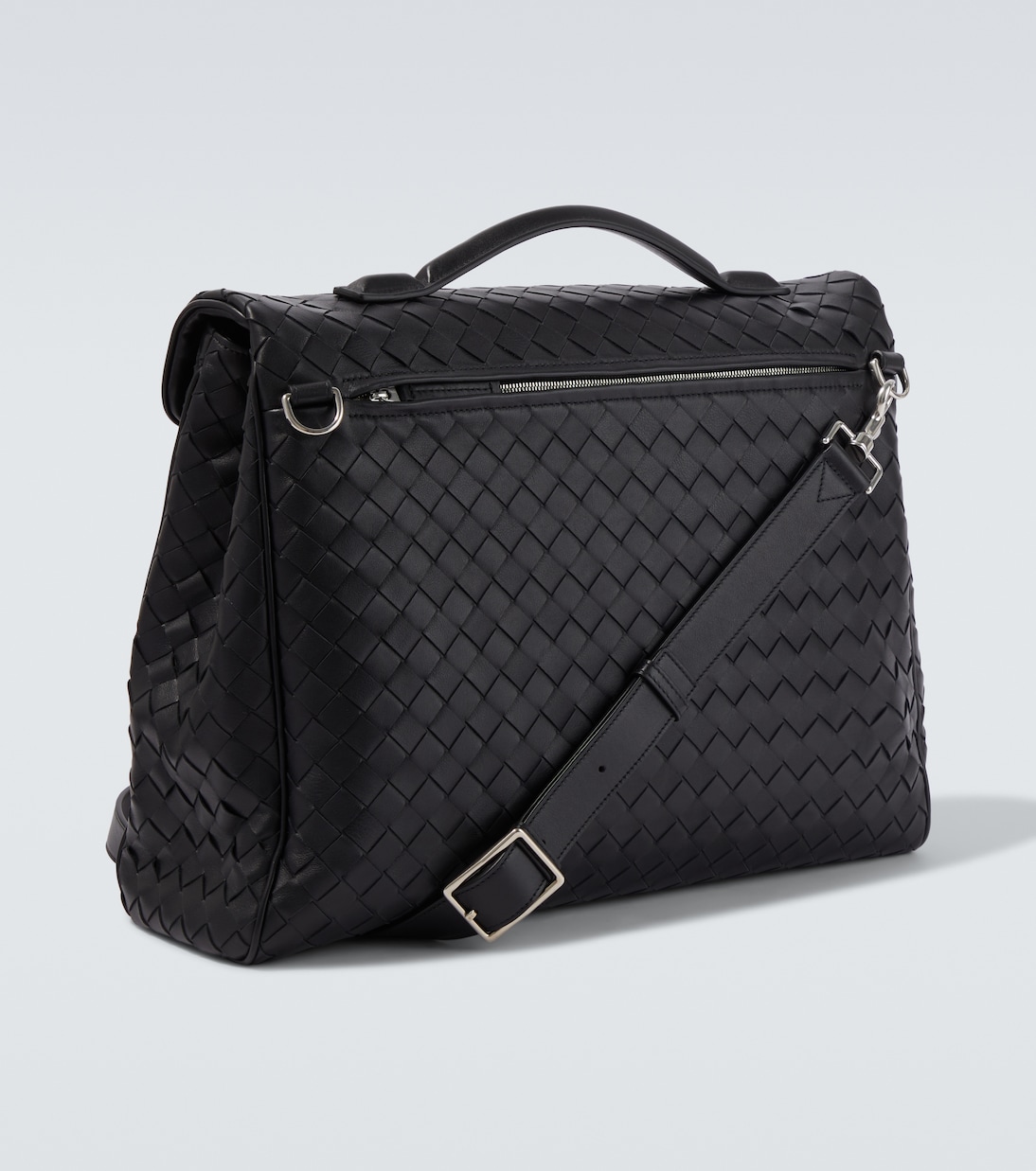 Archivest Intrecciato编织皮革公文包 | Bottega Veneta