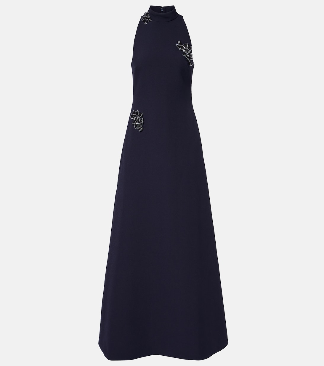 Priscilla embellished crêpe gown | Safiyaa