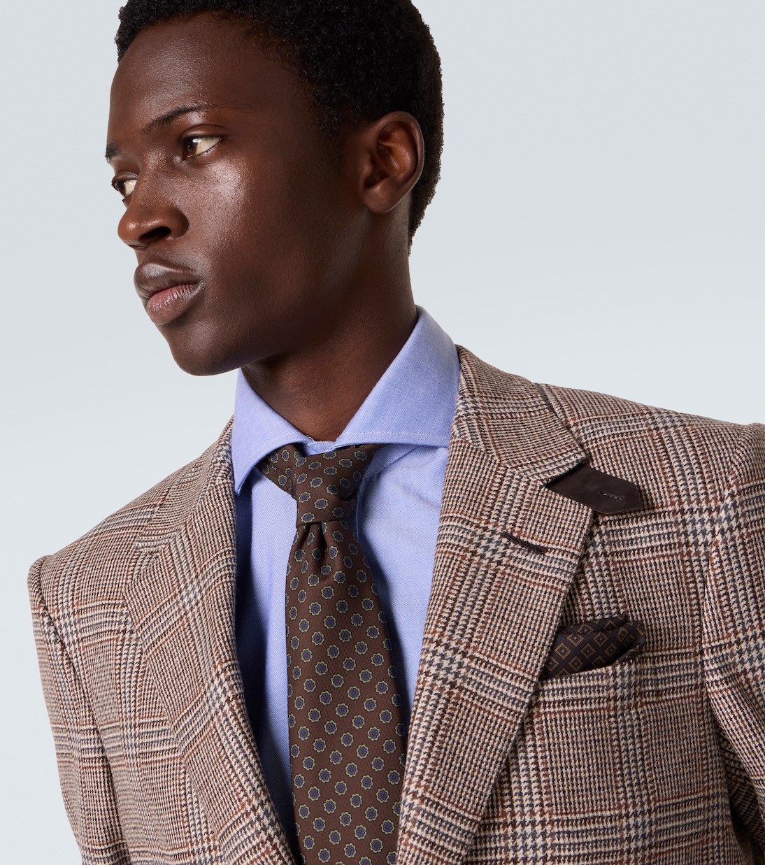 Polka-dot silk tie | Dunhill