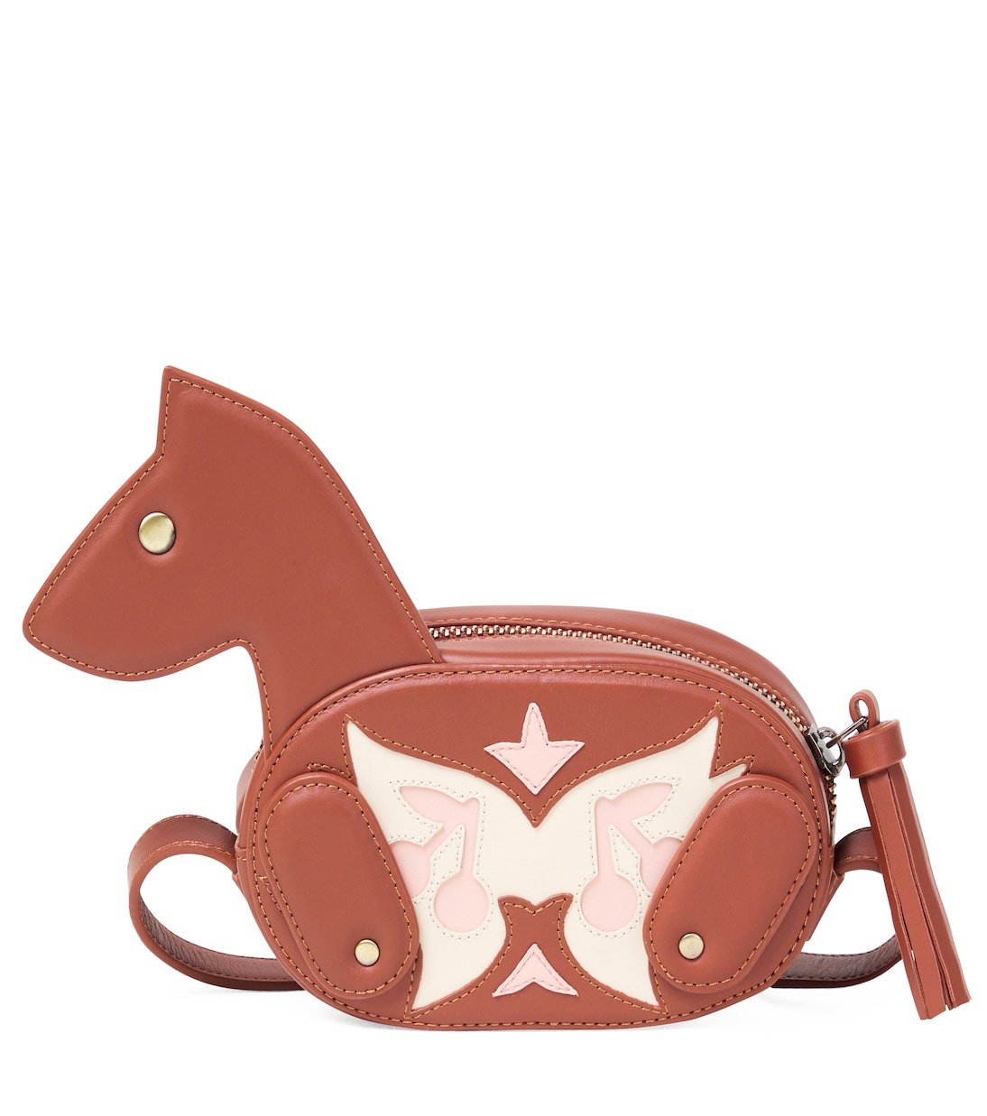 Jonquil leather bag | Bonpoint