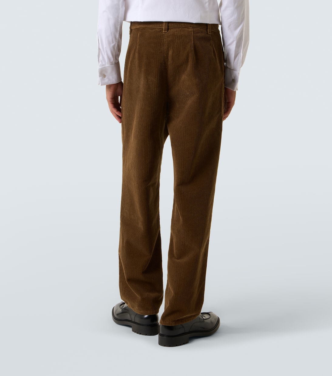 Pantalon ample en velours côtelé de coton | Saint Laurent