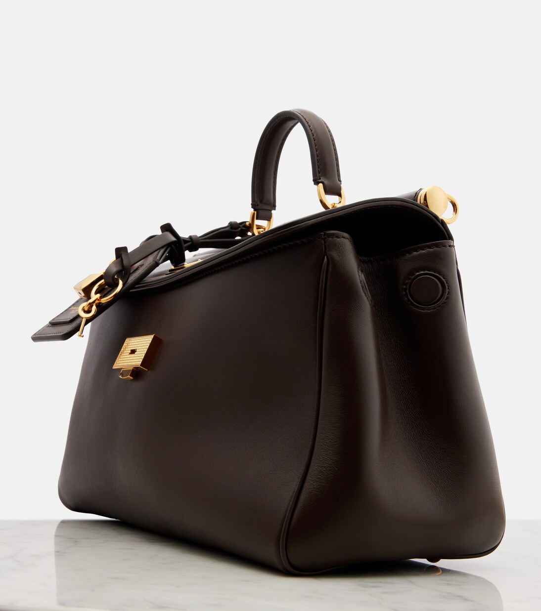 My Sicily Medium leather tote bag | Dolce&Gabbana