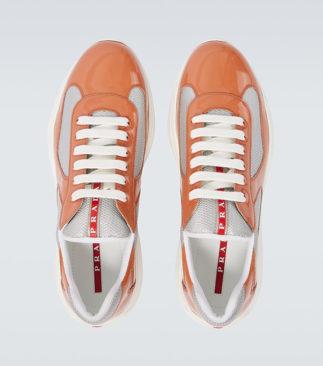 America's Cup patent leather sneakers | Prada