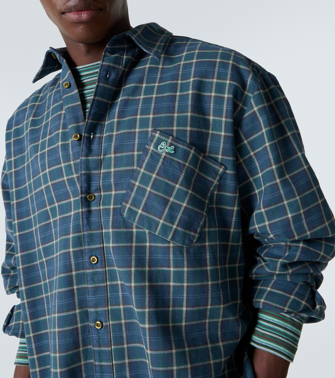 Chemise en coton à carreaux | ERL