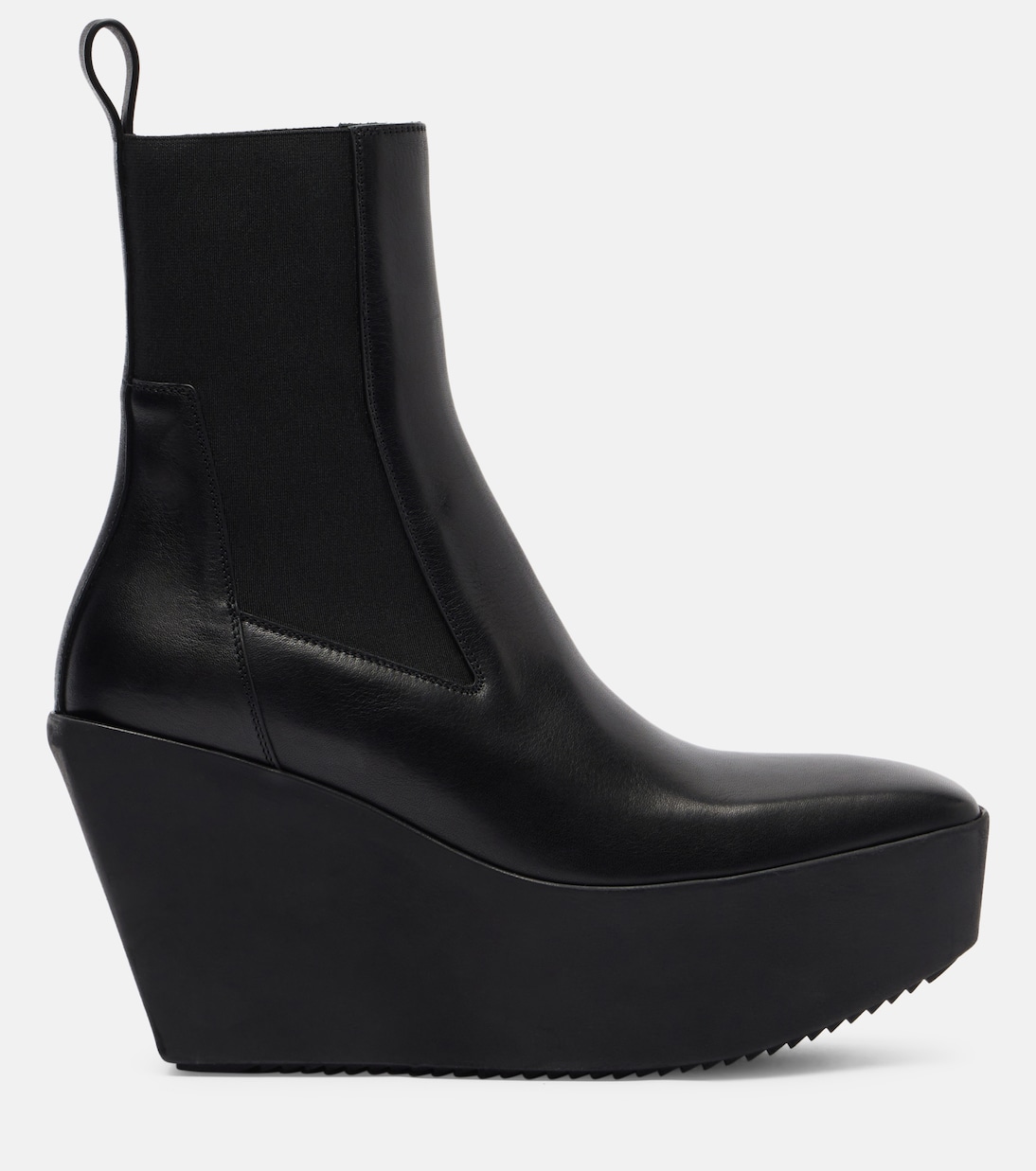 Beatle leather platform ankle boots | Rick Owens
