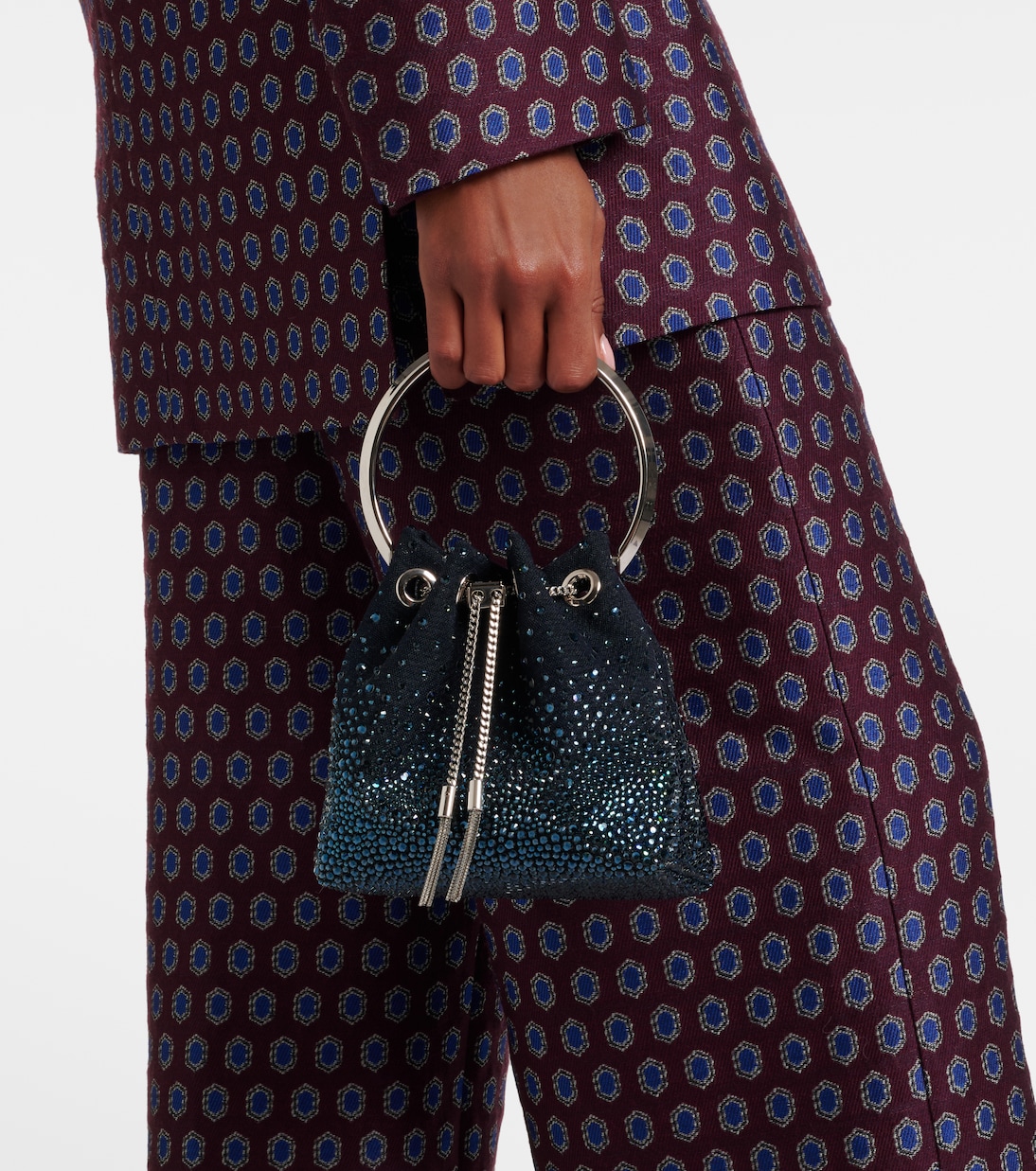 Bucket Bag Bon Bon mit Kristallen | Jimmy Choo