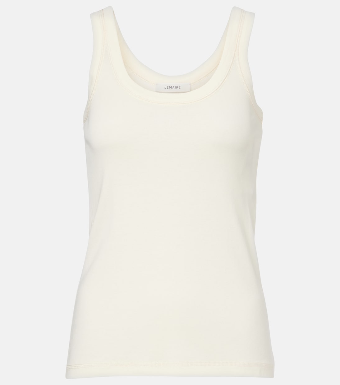 Cotton jersey tank top | Lemaire