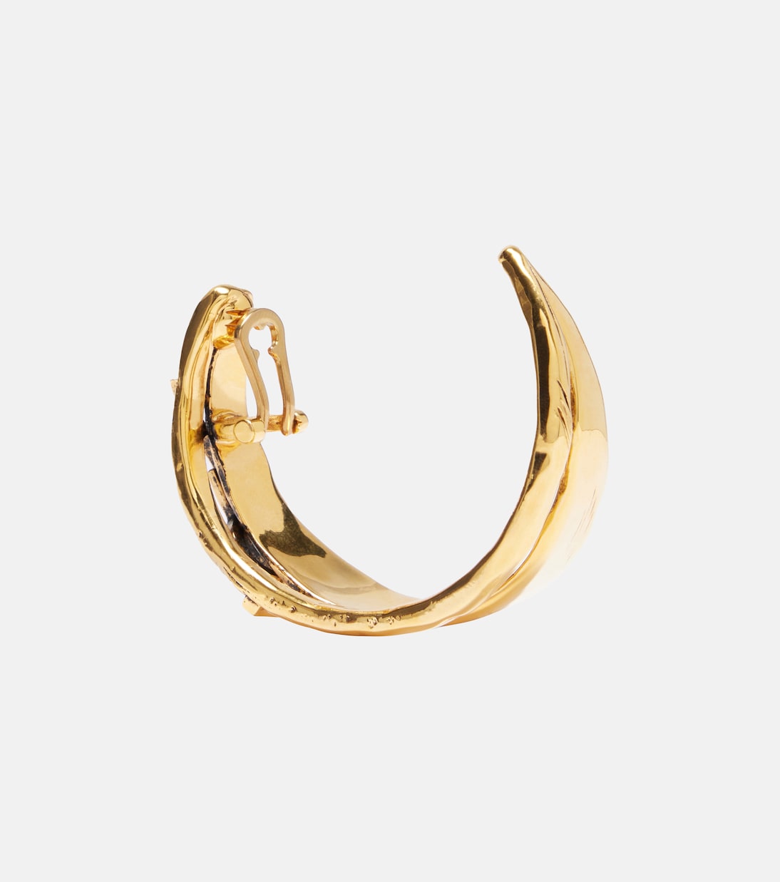 Cassandre clip-on earrings | Saint Laurent