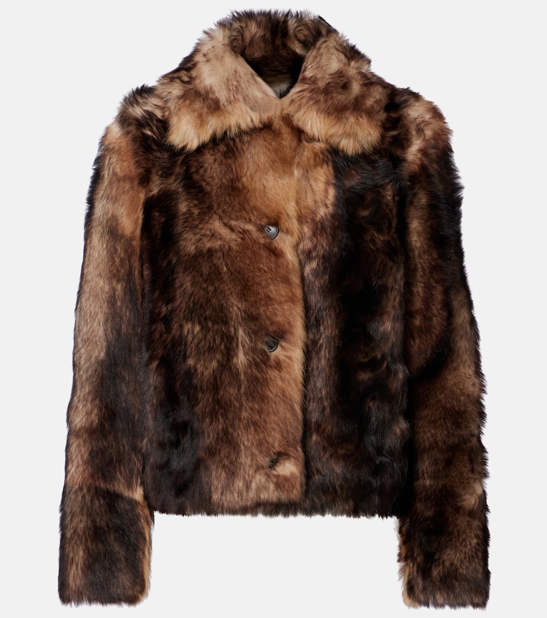 Chaqueta cropped de borrego | Yves Salomon