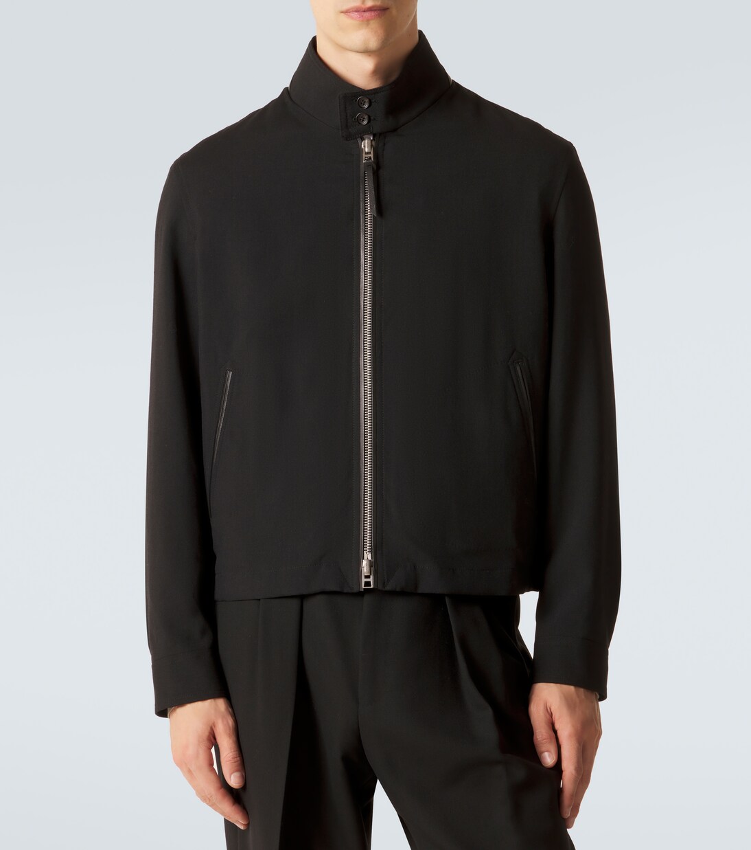 Wool, cashmere, and silk jacket | Tom Ford