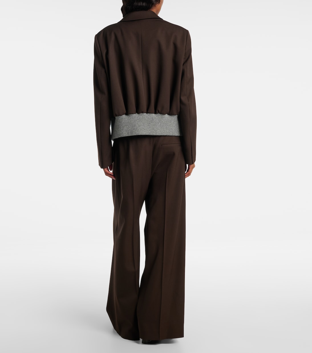 Gathered wool blazer | Loewe