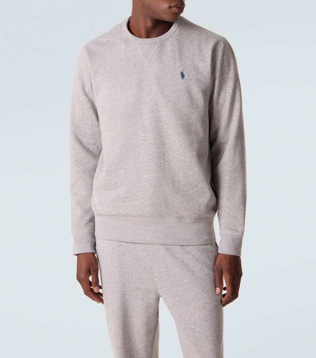 Cotton-blend jersey sweatshirt | Polo Ralph Lauren